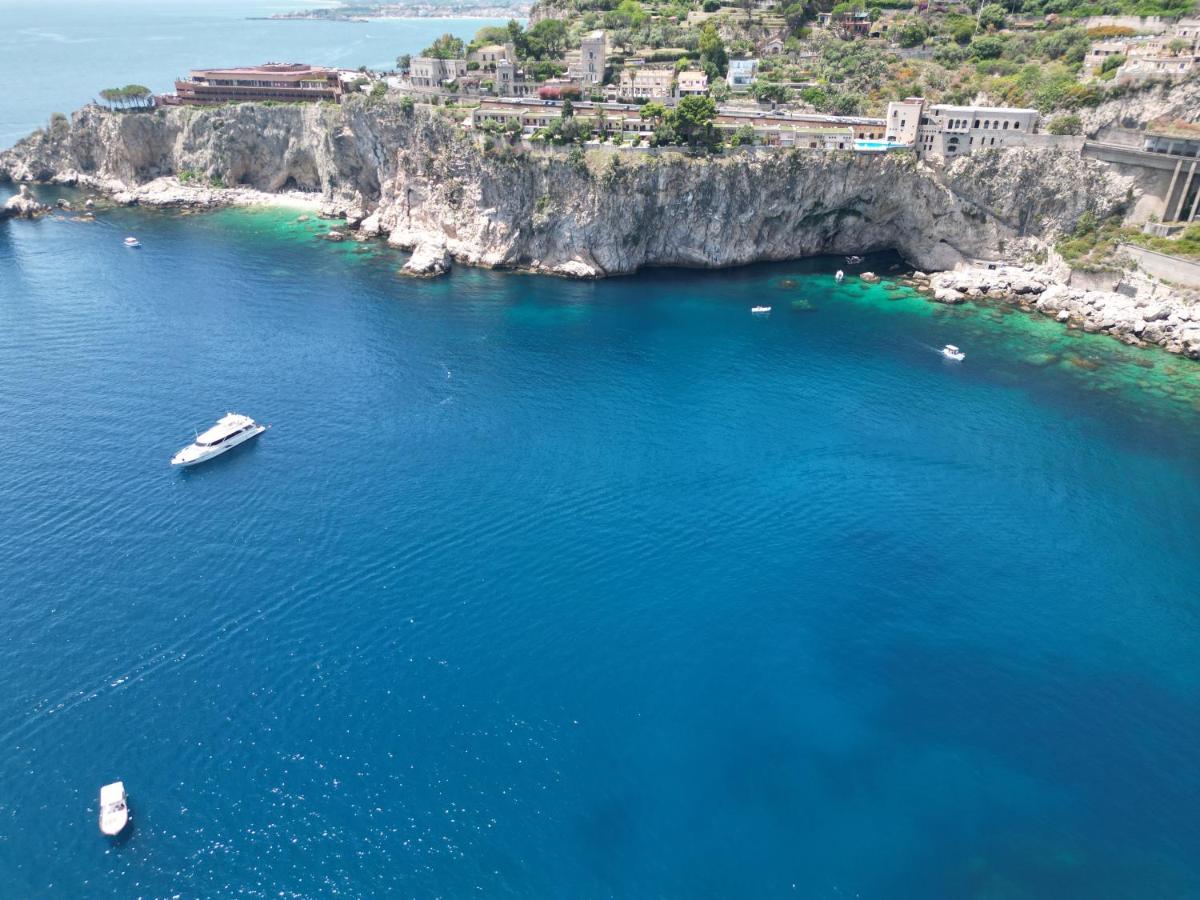 Villa Infinity Vista Mare E Relax Таормина Экстерьер фото