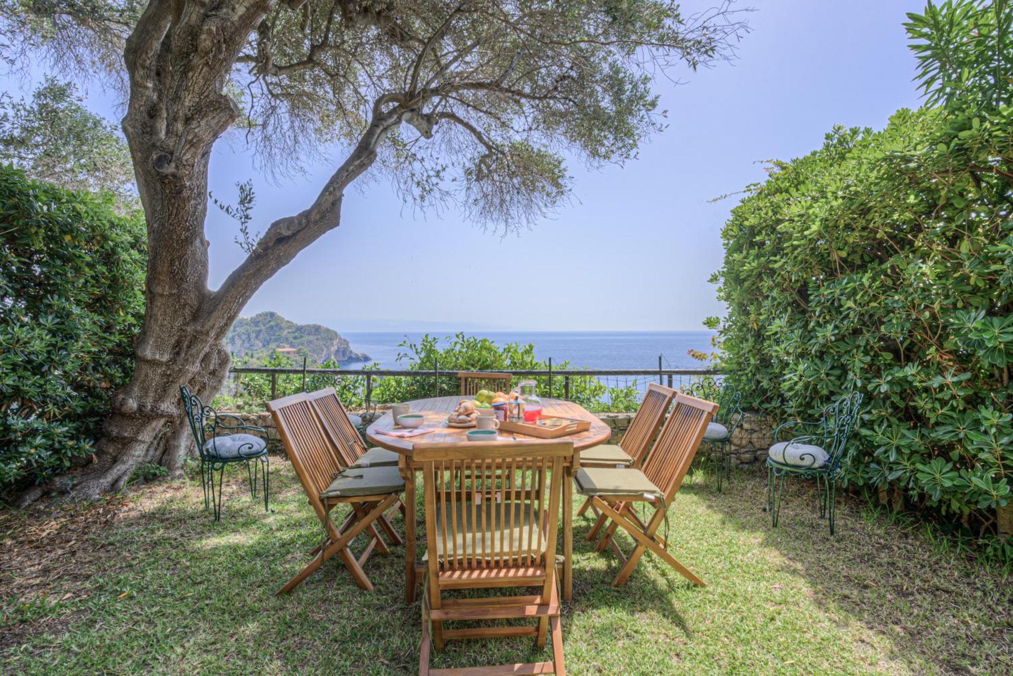 Villa Infinity Vista Mare E Relax Таормина Экстерьер фото
