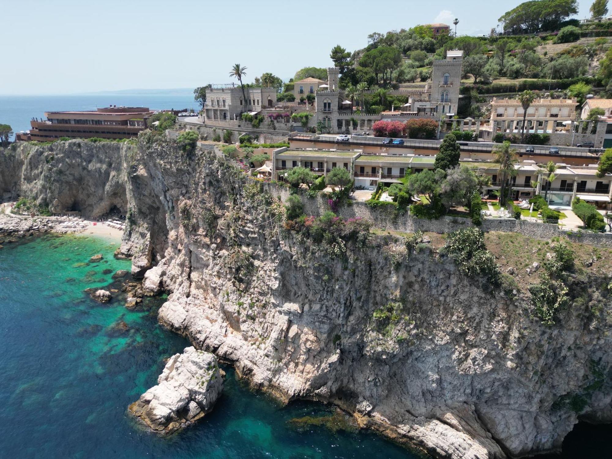 Villa Infinity Vista Mare E Relax Таормина Экстерьер фото