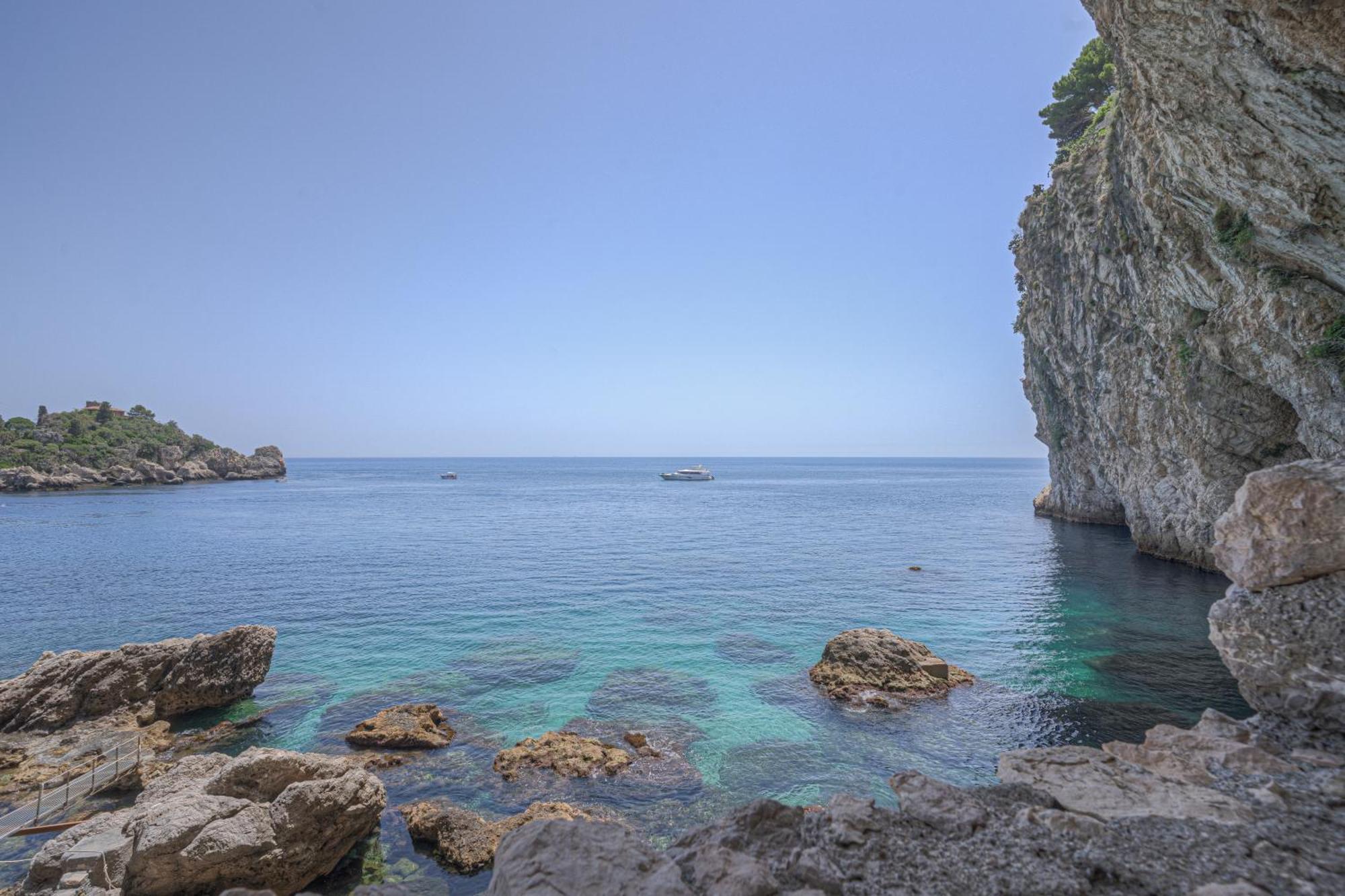 Villa Infinity Vista Mare E Relax Таормина Экстерьер фото